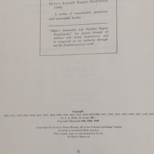 Dyke's Automobile and Gasoline Engine Encyclopedia 19th Edition 1941 Vintage - Picture 13 of 16
