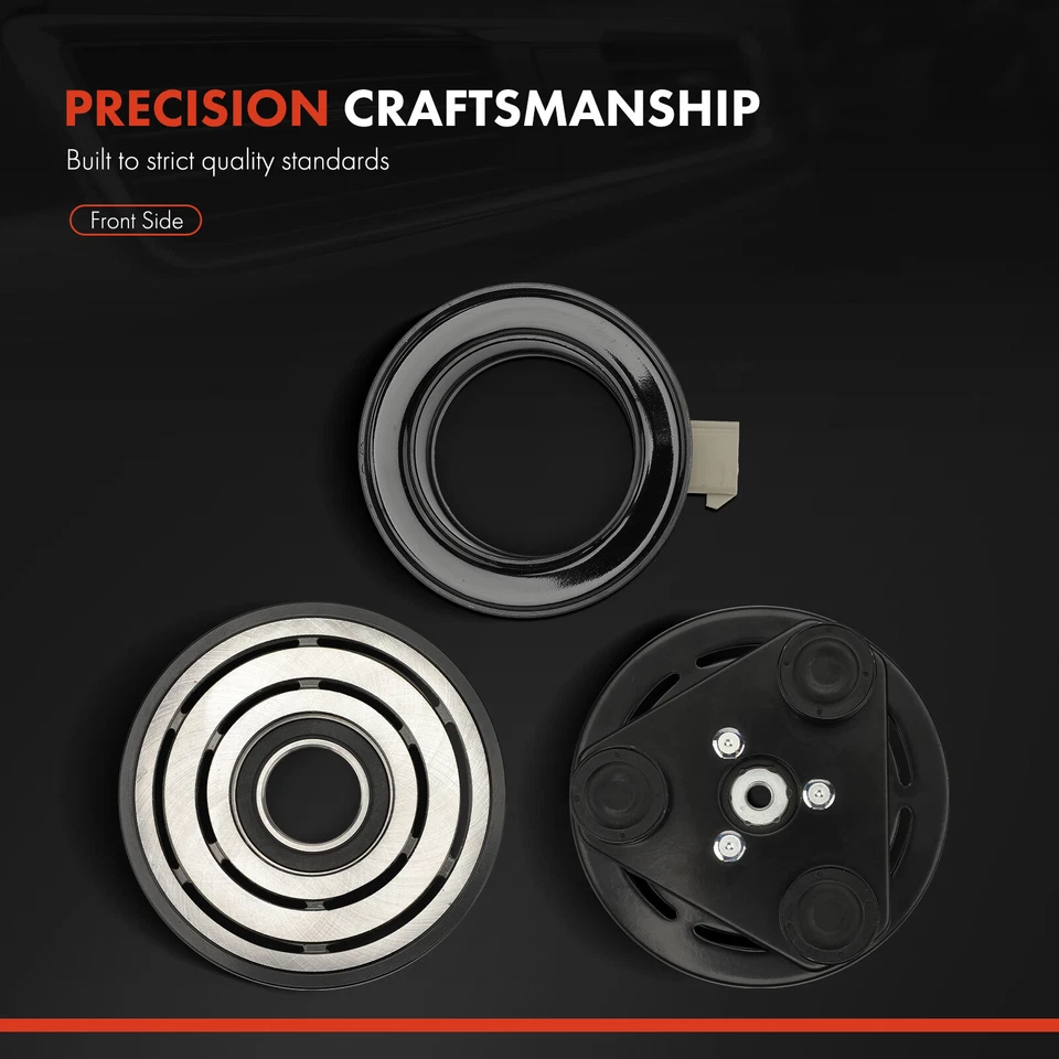 Kit de embrague compresor de aire acondicionado para Ford F-150 Escape E-150 Econoline Lincoln Navigator Foto 4 de 4