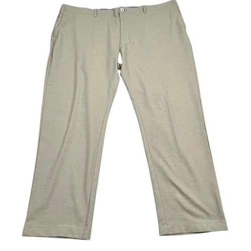 Tommy Bahama Golfhose Herren 48 x 30 beige On Par Island Zone Stretch flache Vorderseite