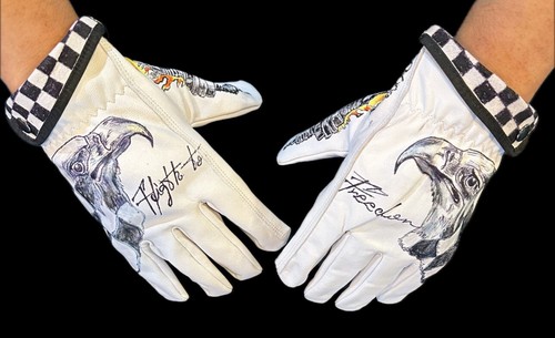 Guantes moto cuero - Imagen 2 de 22