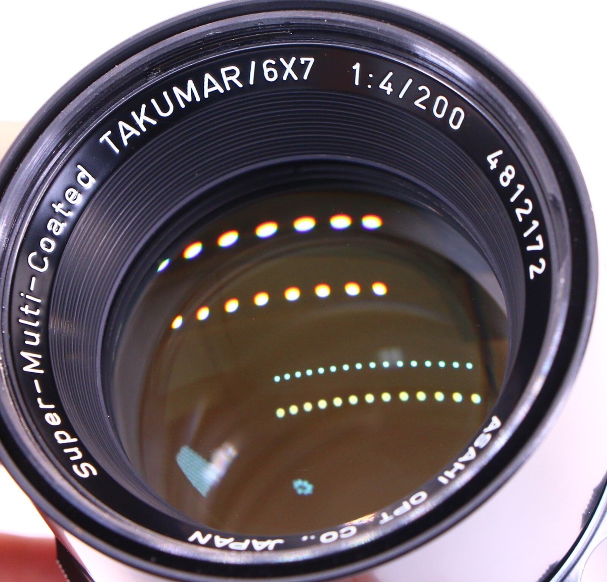 Asahi Super-Multi-Coated Takumar 6x7 200mm F4 Pentax 67 Lens
