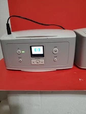 2 HP Photosmart 325 Digital Photo Inkjet Printer Only 1 Cord Both Power Up