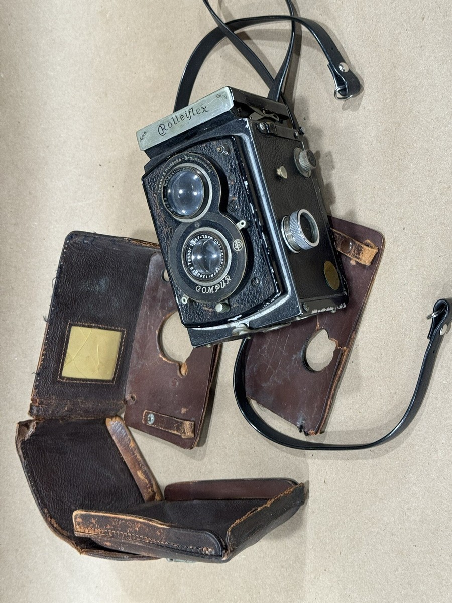 Rolleiflex Standard Vintage 1932 TLR Camera # 217319 w/7.5cm Carl