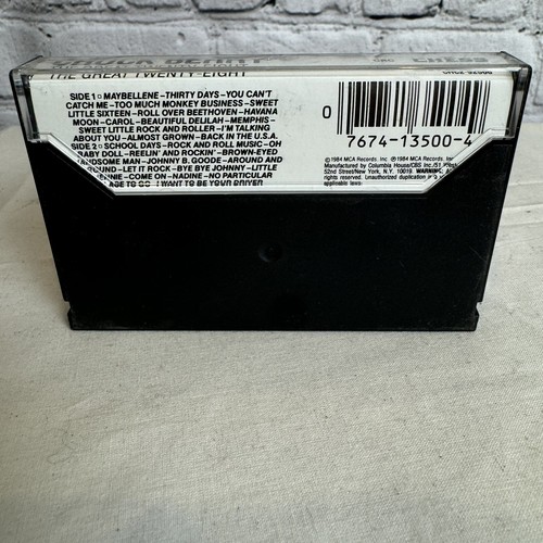 Chuck Berry The Great Twenty Eight R&B Music Album Tape 2 Cassette 1B33 - Picture 2 of 2