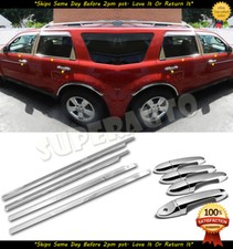 For 2008 2009 2010 2011 2012 Ford Escape Window Sillschrome Door Handle Covers