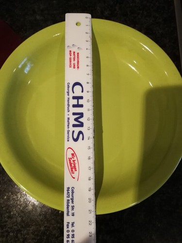 SUPPENTELLER 6x grün - KERAMIK