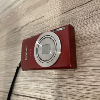 Near miss】1729 Canon IXY 200 20MP Compact Digital Camera - Red 