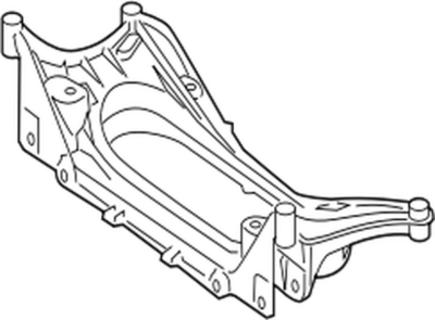 51201-30140 Toyota Crossmember sub-assy, front suspension