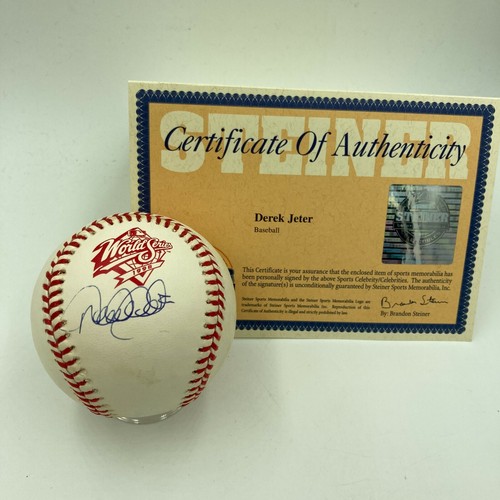 Derek Jeter Signed Official Autographed 