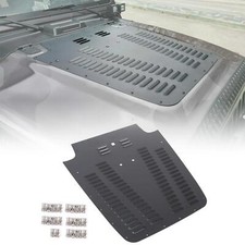 Vented Hood Louver Black For Jeep Wrangler TJ / LJ 2003 2004 2005 2006