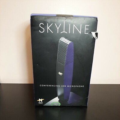 Skyline   Directional USB Desktop Conferencing Microphone   Black - OPENED BOX