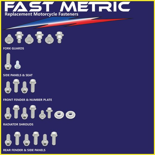 1989 Yz250 Parts Complete Plastic Fairing/Body Kit For Yamaha - Foto 6