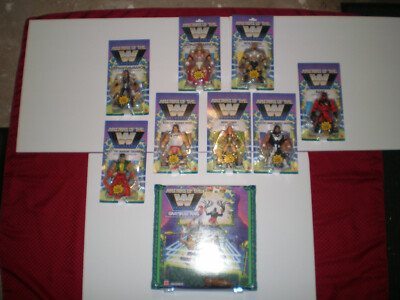masters of the wwe universe Lot wave 5 & 6 and grayskull ring MOTU get yours now