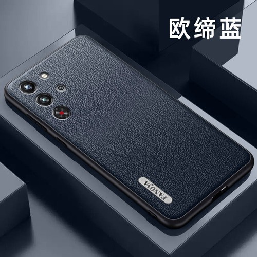 Para ZTE Nubia RedMagic 10 Pro, Lujo Antigolpes Cuero PU Goma Estuche Cubierta - Imagen 7 de 16