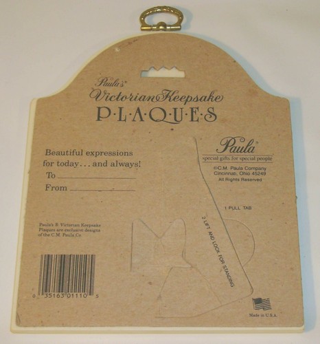 Paulas Victorian Keepsake YOU'RE SPECIAL PLAQUE inspiration wall/desk decor - Picture 3 of 3