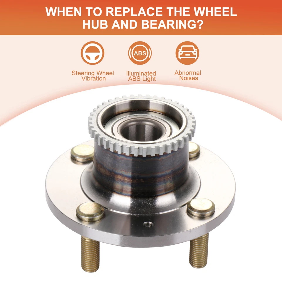 2×Rear Wheel Hub Bearing For 2004-2011 Chevrolet Aveo 2005-2008 Pontiac Wave Foto 4 de 4