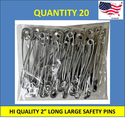 40pc Extra Large Safety Pins