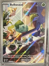 Pokémon TCG Bulbasaur Stellar Crown Illustration