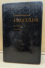 Calculus  ANSWER BOOK by Michael Spivak 3rd Edition HARDCOVER   (SEE NOTES)