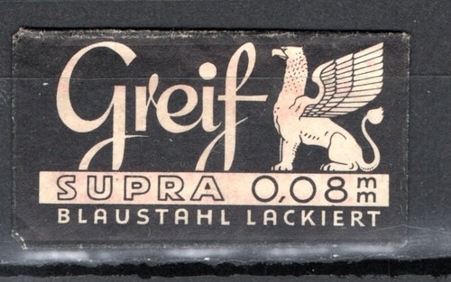 VINTAGE RASIERKLINGENPAKET - Greif, Germany - #