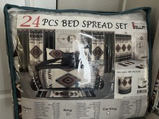 Sheet 24 Piece Bed Spread Set King Size 100 Cotton Bed Sheets Set