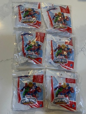 Hasbro Playskool Heros Marvel Superhero Adventures 6pc