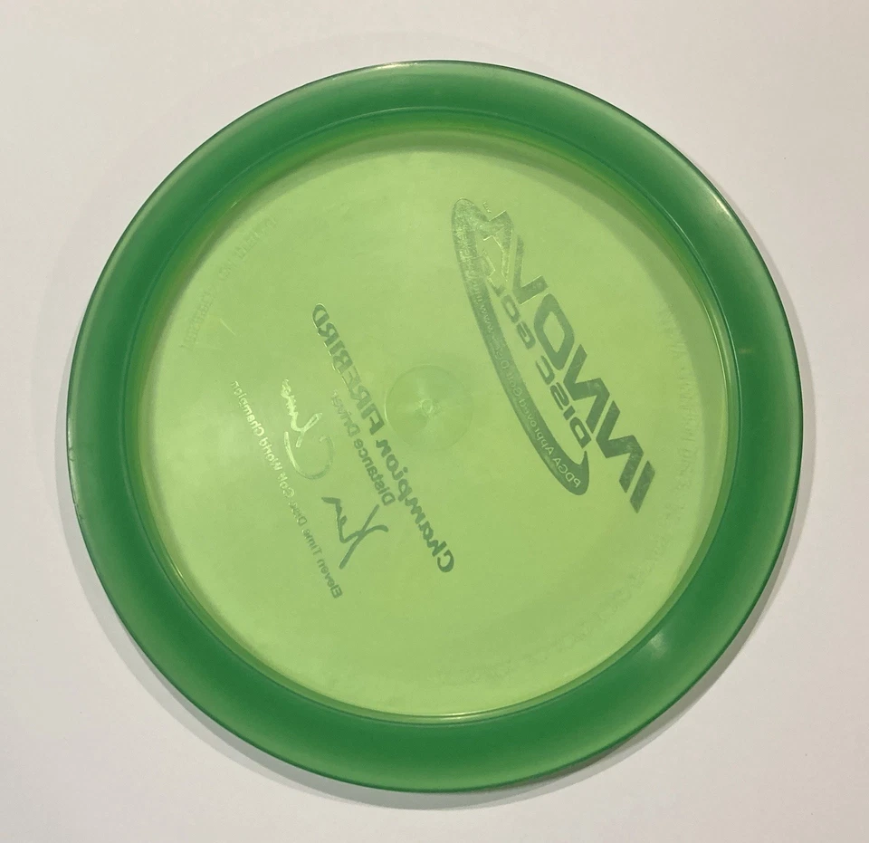 Innova 💎 Champion Firebird - 11X Ken Climo FAF PFN PAT# Jade 168g Rare 💎 - Image 2 of 4