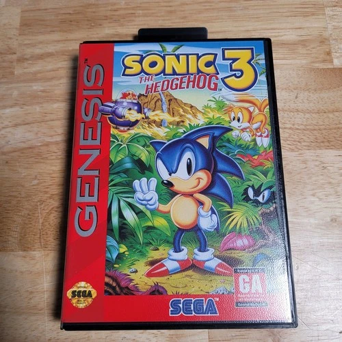 Sonic the Hedgehog 3 Sega Genesis, 1994 No Manual - Tested