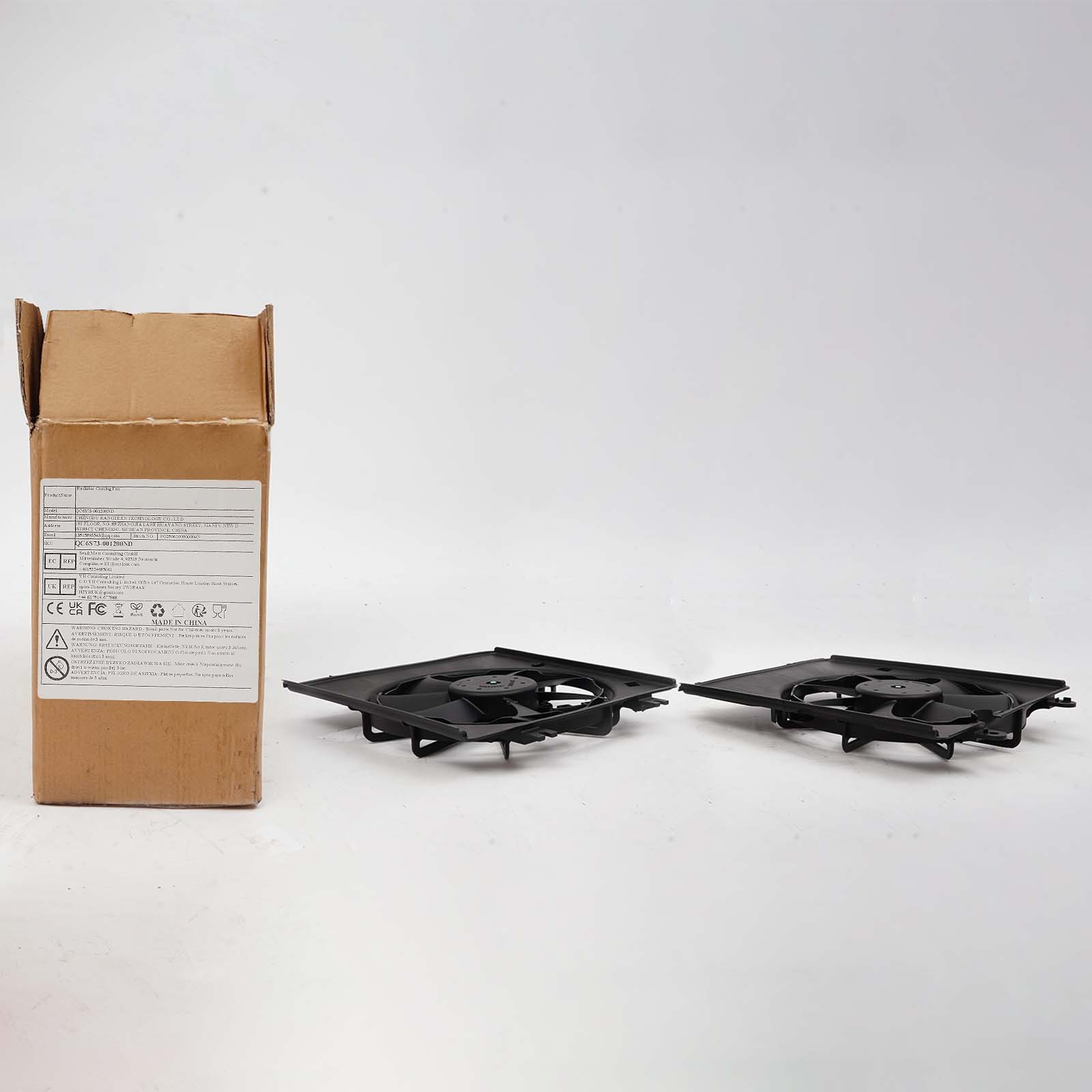 Left& Right Side Cooling Fan Radiator Cooling Fan For 2023-25 Acura Integra 1.5L