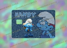 Handy Smurf Fan Art Card Skins