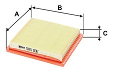 Luftfilter VALEO 585097 Filtereinsatz für NISSAN NOTE MICRA E11 K12 NE11 K11 3 2