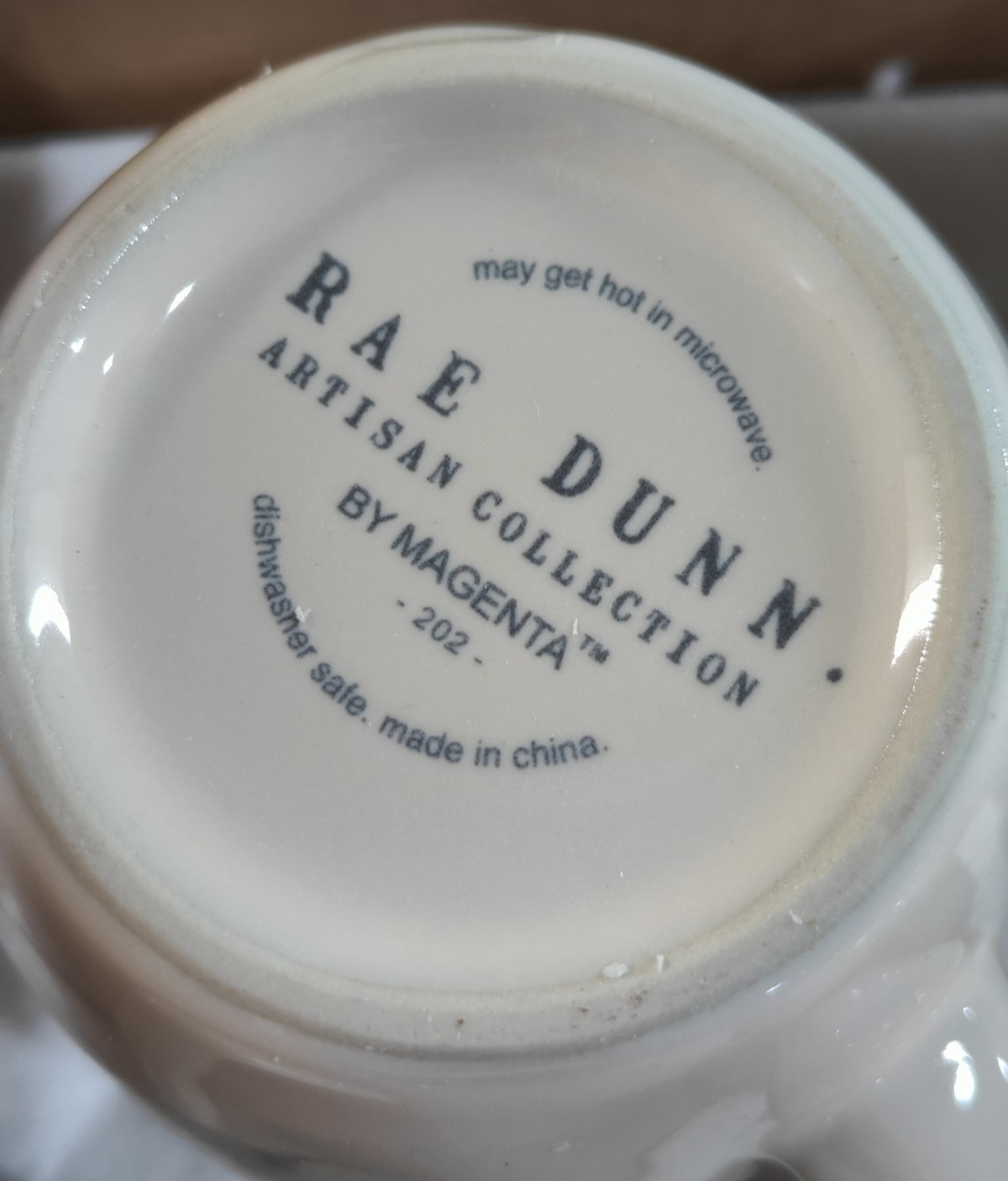 Rae Dunn Mugs NEW "Let It Snow" Snow Globe SET OF FOUR