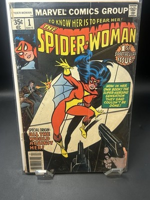 Spider-Woman #1 (1978) Marvel   Comic Book Original  Good Cond Range Low Grade
