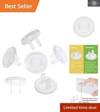 Elegant Clear Outlet Plug Covers for Safety - 52 BPA-Free Child Protectors