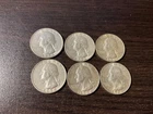 1954 washington quarter lot of 6 coins #39