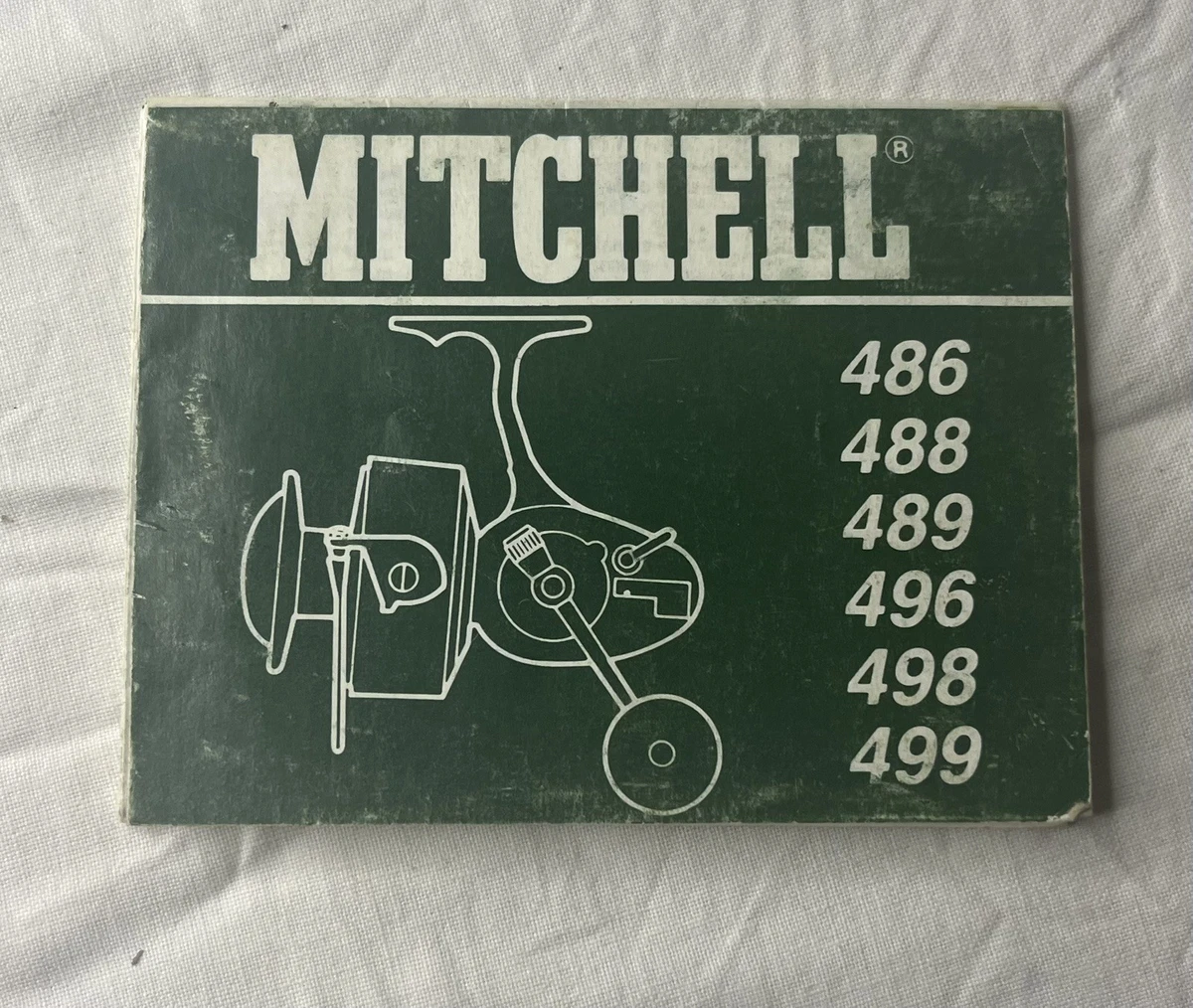 Plaque De Couvercle De Boîtier Pour Moulinet Vintage Mitchell 410 – Pièce D'origine