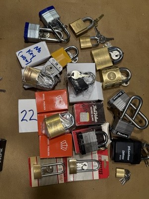 Fajardo Locks -Mostly Brand New Padlocks, Locks For Picking Sport. Lot 22