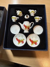 Reutter Porzellan Rupert Classic Rupert Bear Mini Porcelain Tea Set Boxed