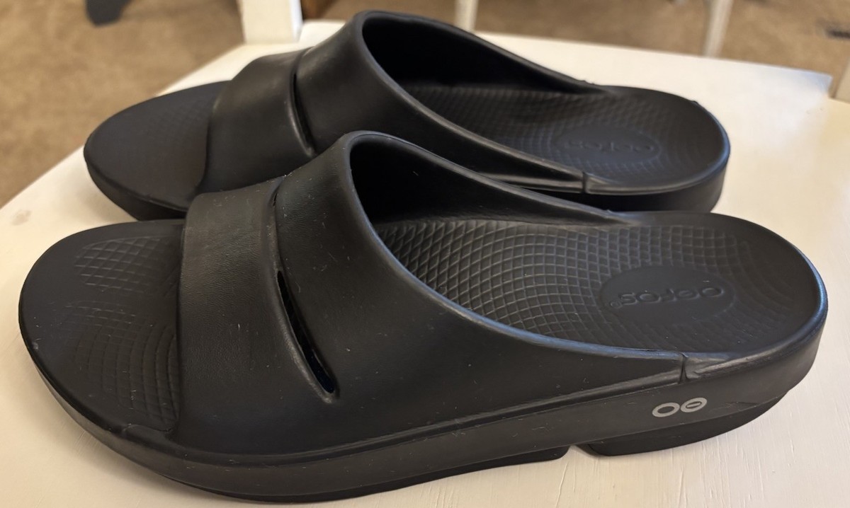 OOFOS OOahh Unisex Recovery Slides Foliage Size M7/W9 Men main image 3