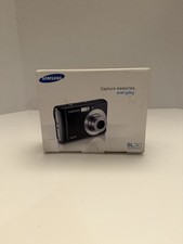 Samsung SL30 Silver 10.2 MP Digital Camera TESTED Original Box New Batteries