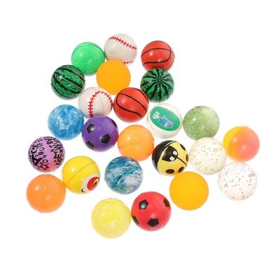 48 Pcs Springbälle Für Kinder Jonglierbälle Hüpfende Bounce-Bälle