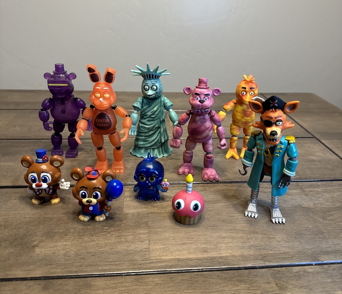 Funko Five Nights at Freddy's Figure Lot Of FNAF, Freddy, Bonnie