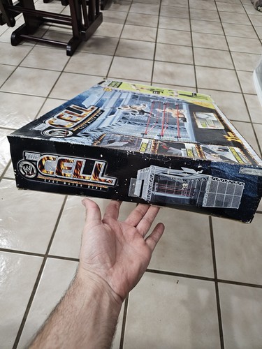WWE The Cell Cage Match Rare Playset Mattel 2007 ( Ring Not Included) See Pics - Picture 4 of 16