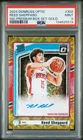 2024 DONRUSS OPTIC SIGNATURE-PREMIUM BOX SET-GOLD REED SHEPPARD RC 2/7 PSA 9