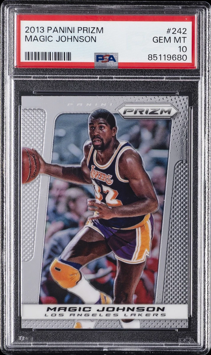Magic Johnson Professional Sports Authenticator (PSA) Basketball
