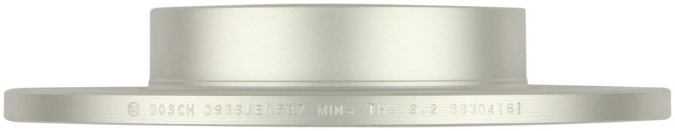 Disc Brake Rotor-QuietCast Bosch 19010307 fits 2012 Fiat 500 - Image 3 of 4