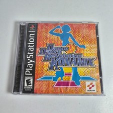 Dance Dance Revolution Konamix (PlayStation 1) PS1 PSX CIB Complete