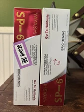 2 Pack Yayashi SP-6 Probiotic Whitening Toothpaste Oral Health NEW 120g 01/ 2027