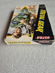 Metal Gear Nintendo NES-ME-USA cartuccia in scatola