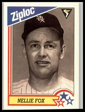 1992 Ziploc #9 Nellie Fox